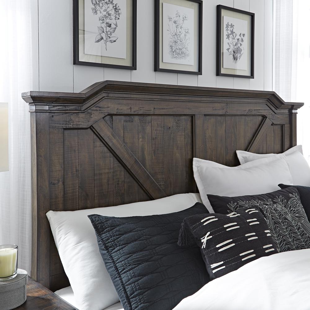 Farmwood 5/0 Panel Headboard - Whiskey Barrell. Picture 3