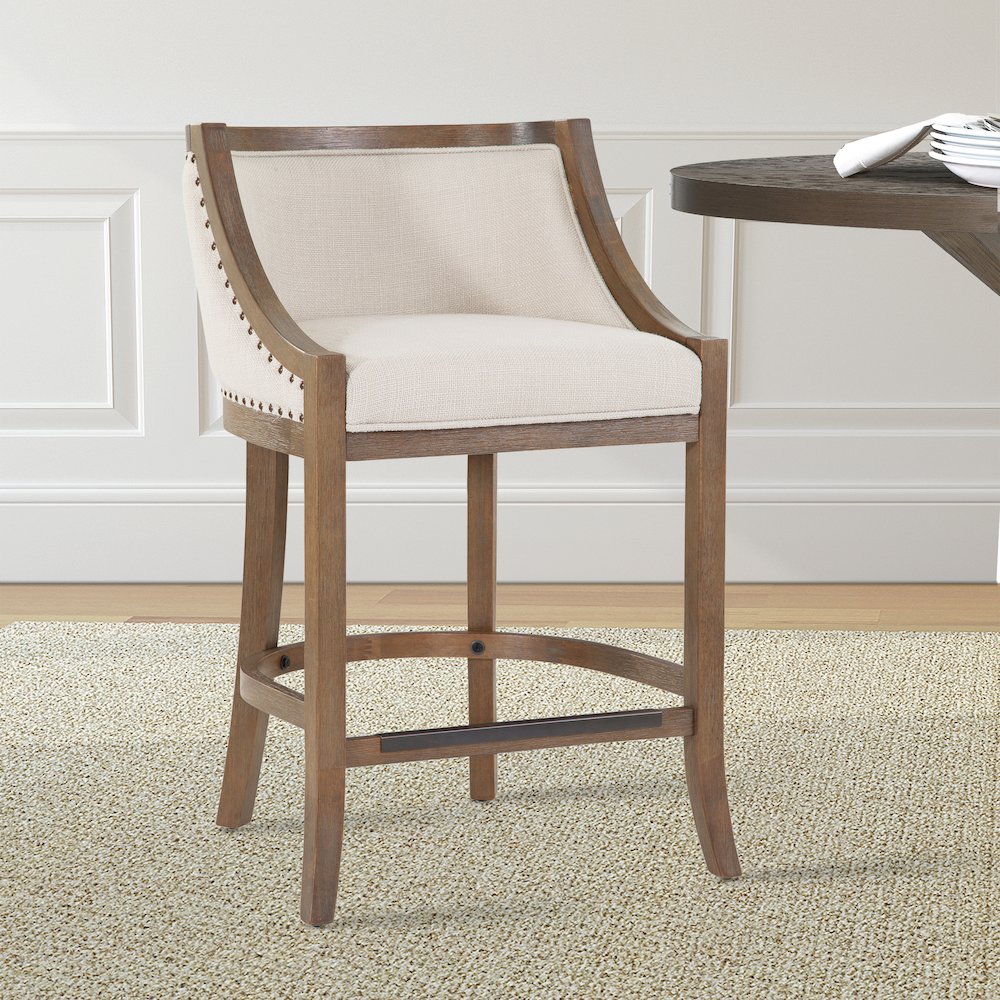 Houston 26" Stool - Warm Brown. Picture 7