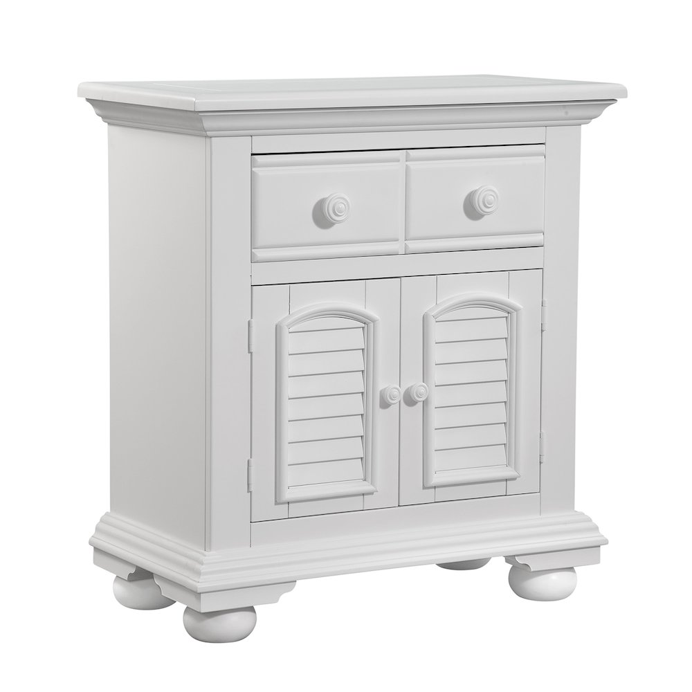 Cottage Traditions Nightstand - White Cottage. Picture 2
