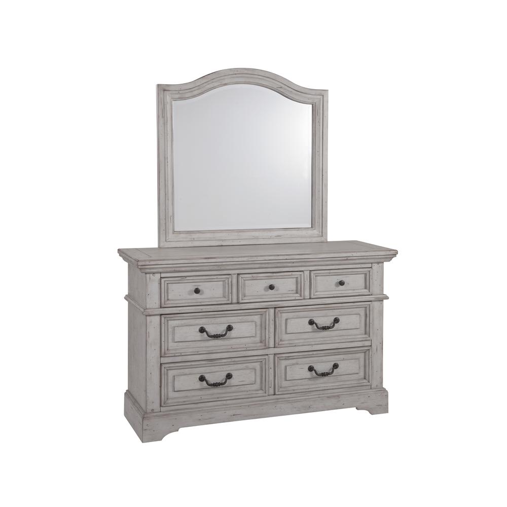Stonebrook Double Dresser - Light Distressed Antique Gray. Picture 5