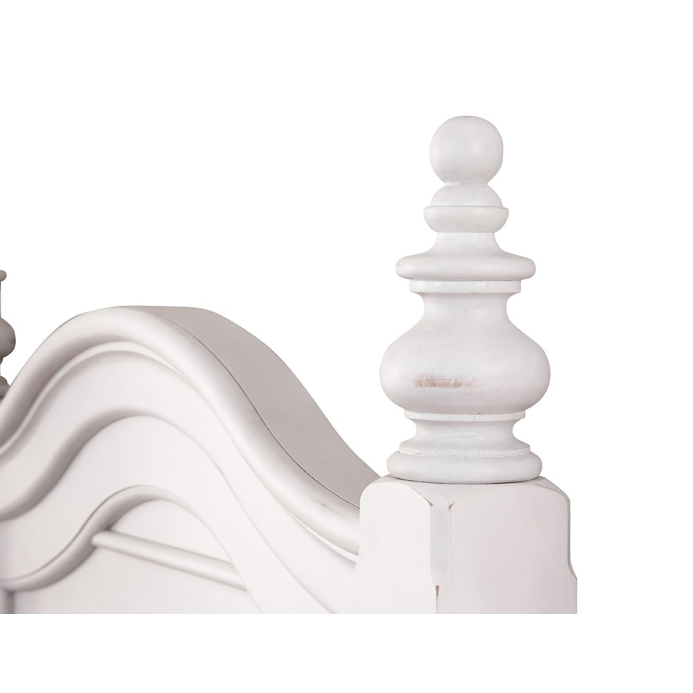 Rodanthe King Panel Bed - Dove White. Picture 3