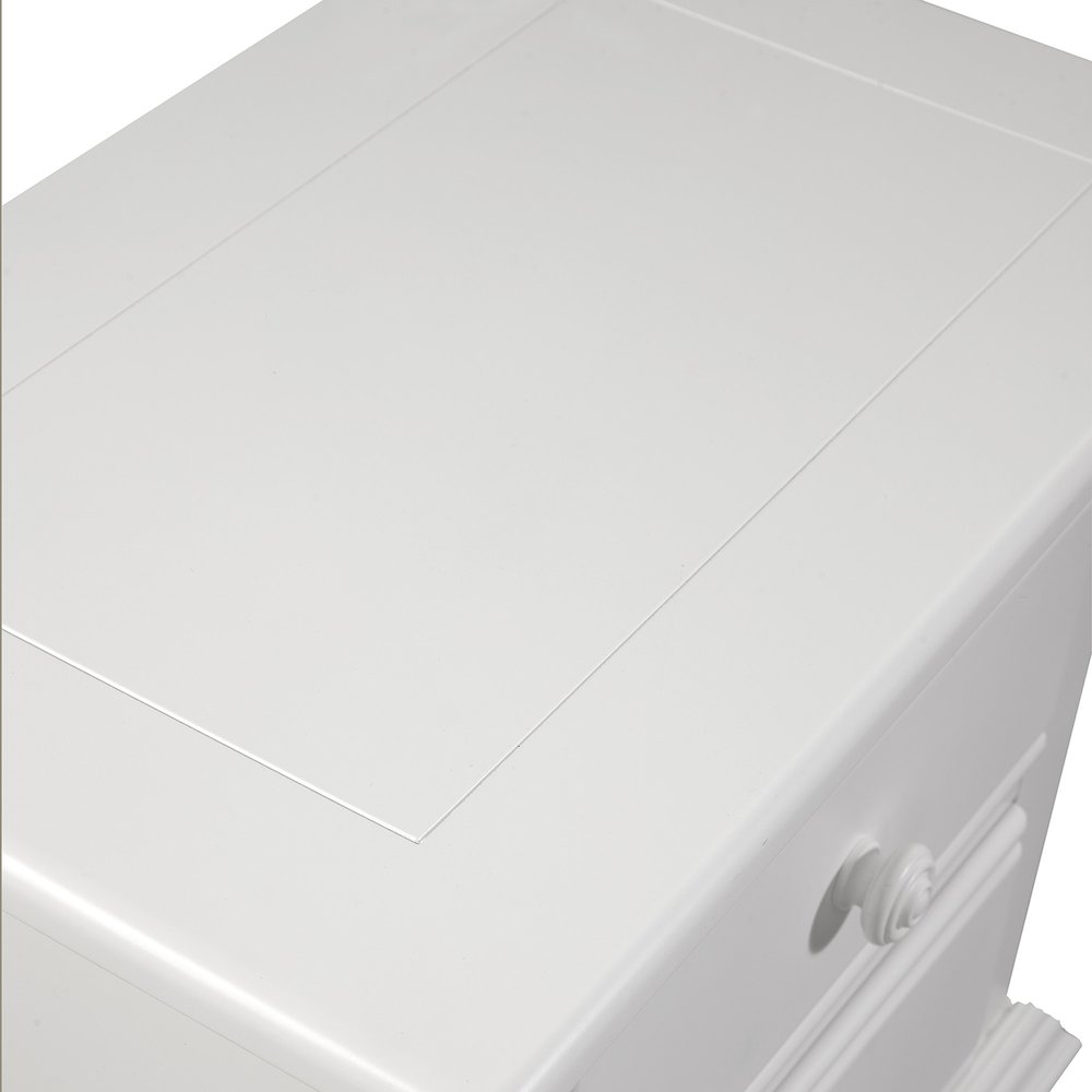 Cottage Traditions 2-Drawer Nightstand - White Cottage. Picture 5