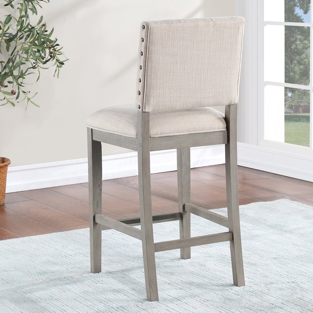 Lancaster 26" Stool - Quarry Grey. Picture 6