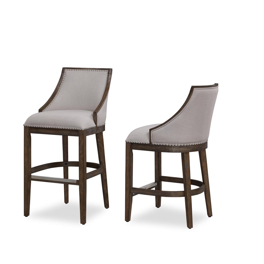 Brewer 26" Stool - Drift Brown. Picture 5