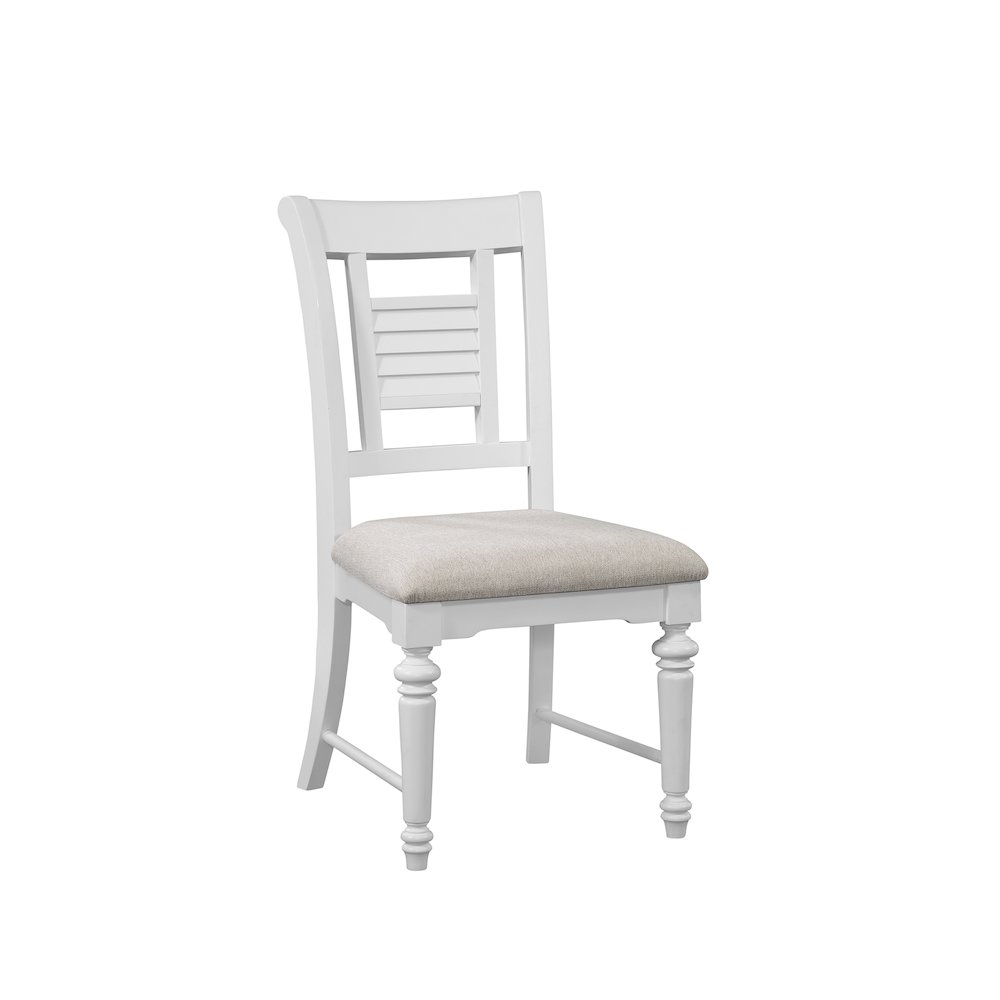 Cottage Traditions Dining Side Chair - Set of 2 - White Cottage. Picture 1