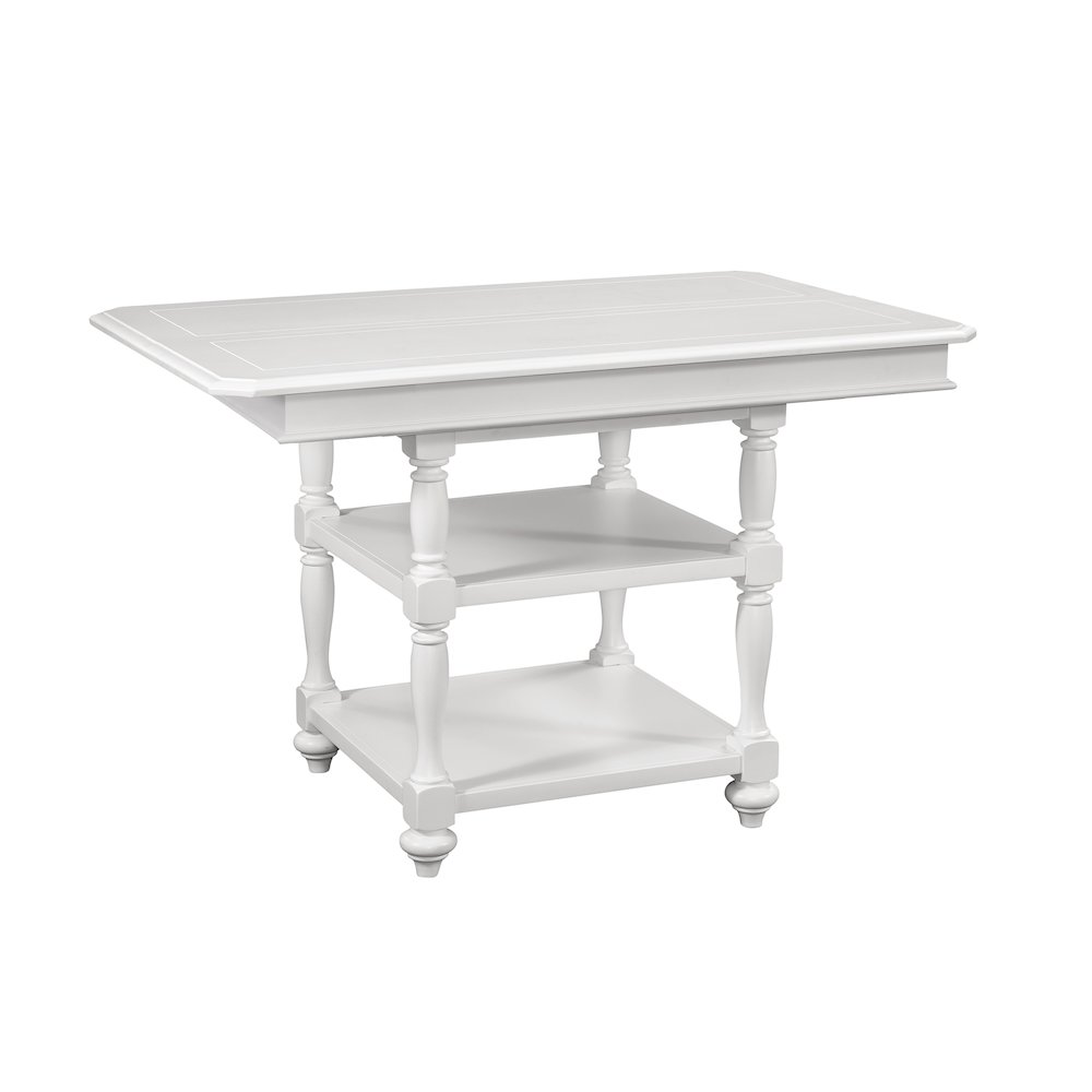 Cottage Traditions Gathering Height Table - White Cottage. Picture 2