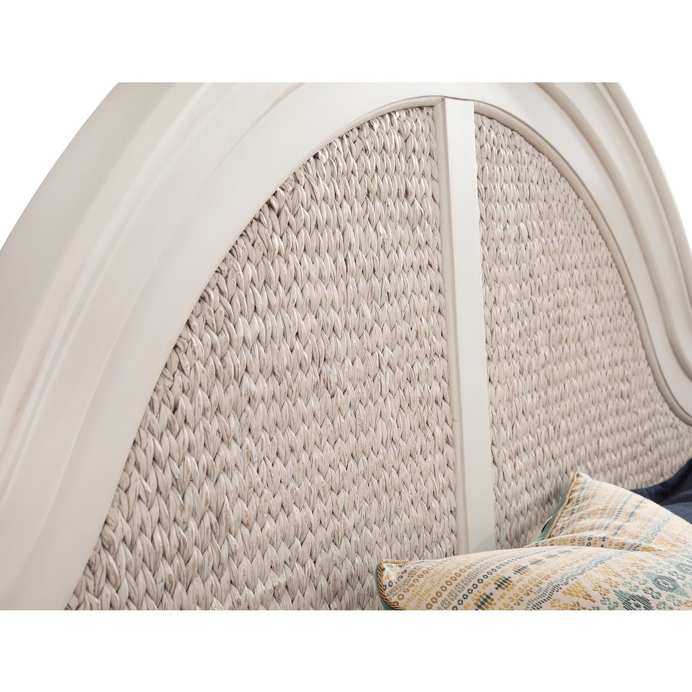 Rodanthe Queen Woven Bed - Dove White. Picture 3