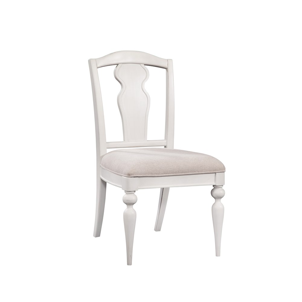Rodanthe Dining Splat Back Side Chair - Set of 2 - Dove White. Picture 1