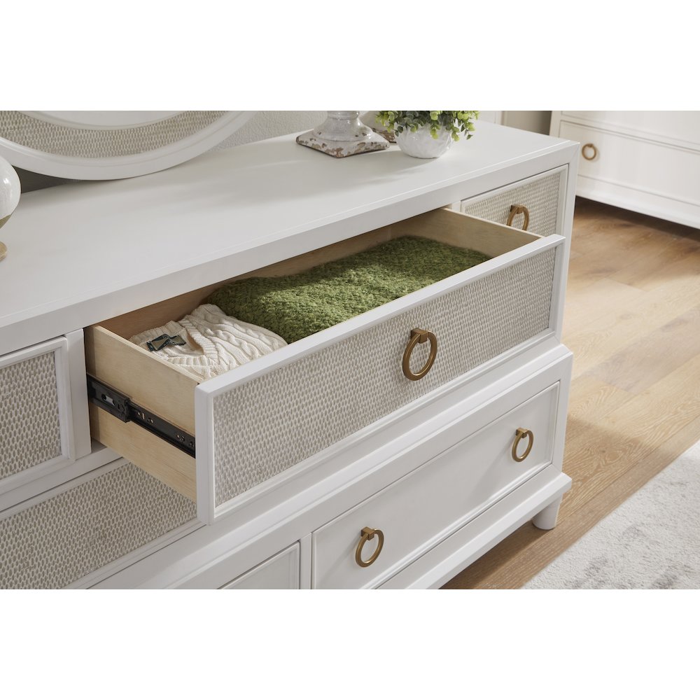 Switchgrass Dresser - White. Picture 4