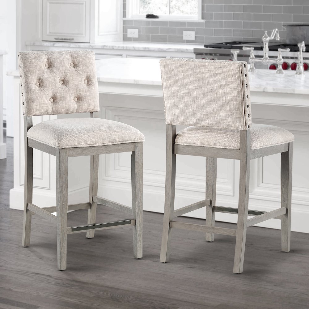 Lancaster 26" Stool - Quarry Grey. Picture 8