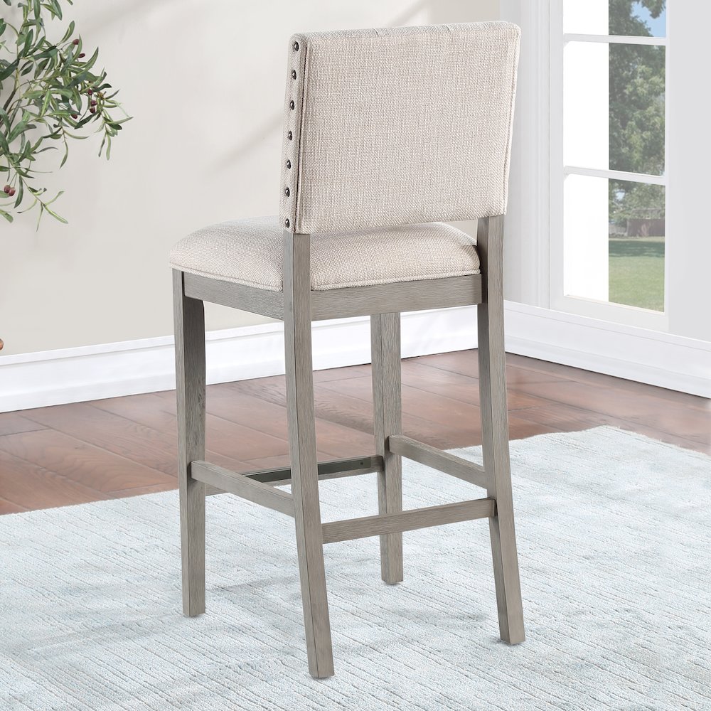 Lancaster 30" Stool - Quarry Grey. Picture 6