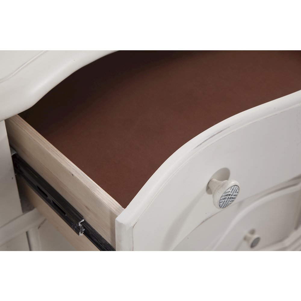 Rodanthe 6-Drawer Dresser - Dove White. Picture 2