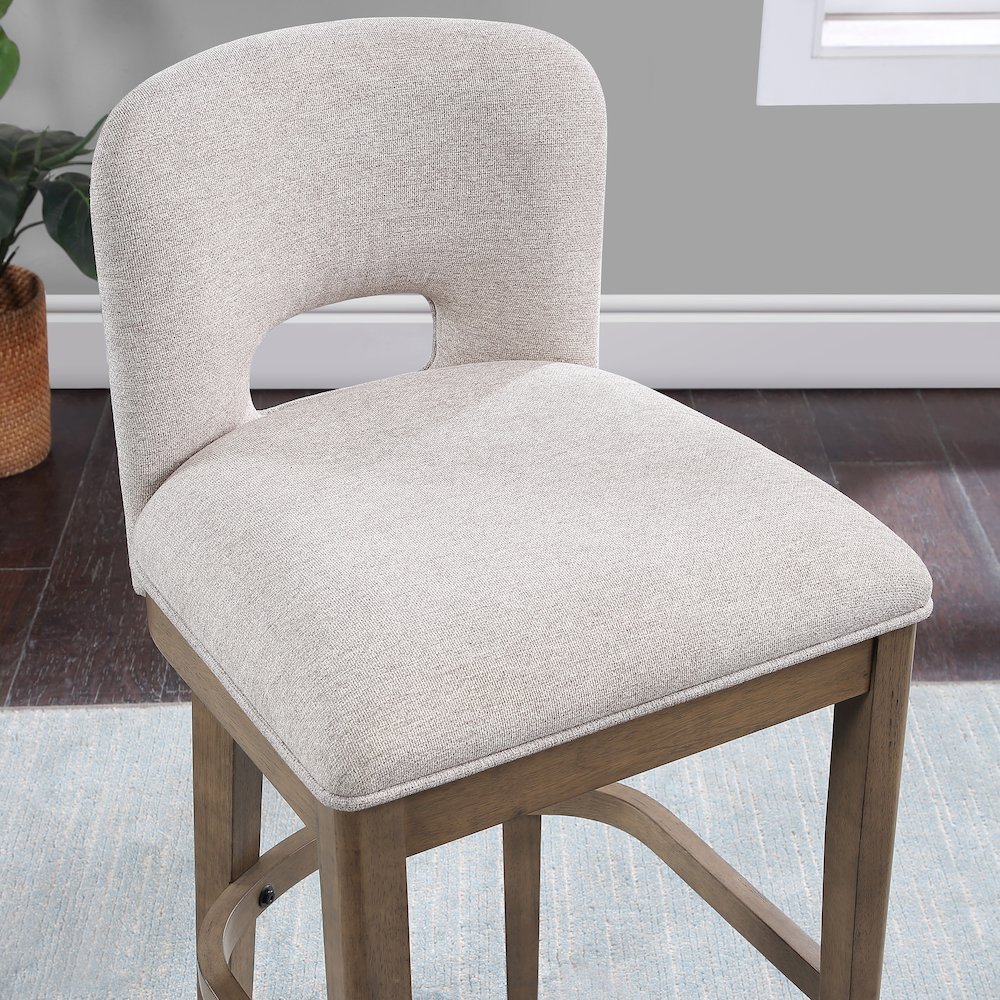 Bistro 30" Stool - Mocha Brown. Picture 10