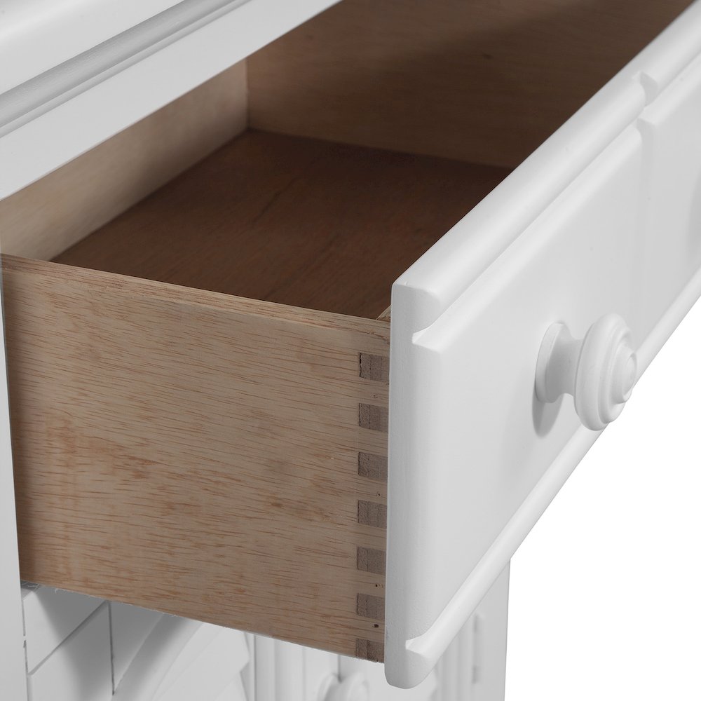 Cottage Traditions Nightstand - White Cottage. Picture 5