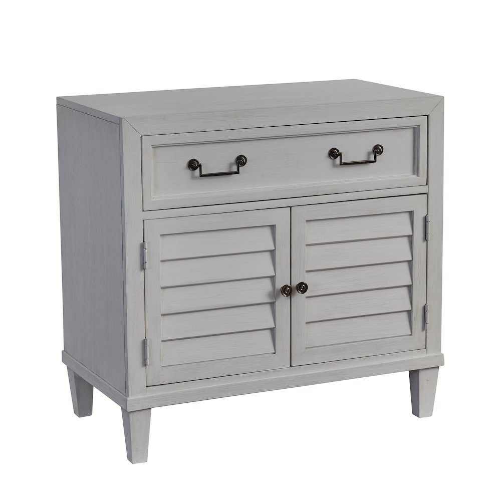 Dunescape 2 Door Nightstand - White. Picture 1