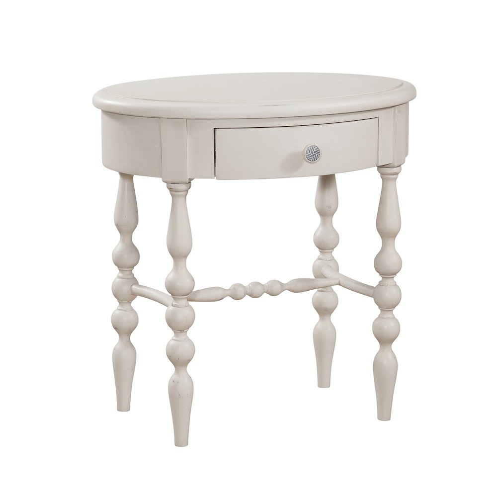 Rodanthe Accent Table - Dove White. Picture 1
