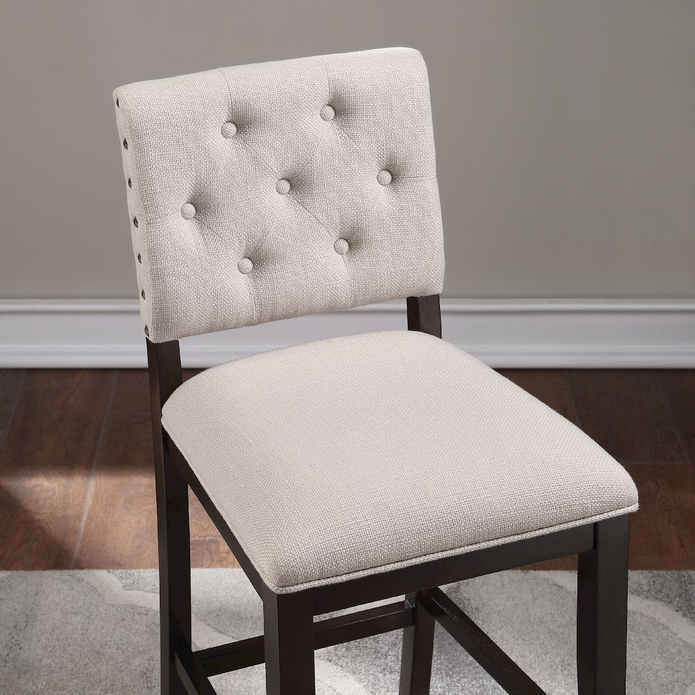 Evelyn 30" Stool - Walnut. Picture 5