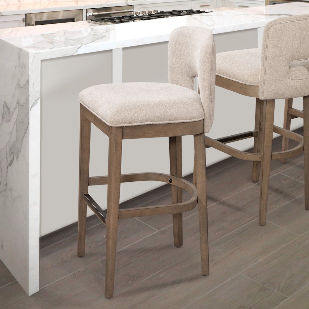 Bistro 26" Stool - Mocha Brown. Picture 6