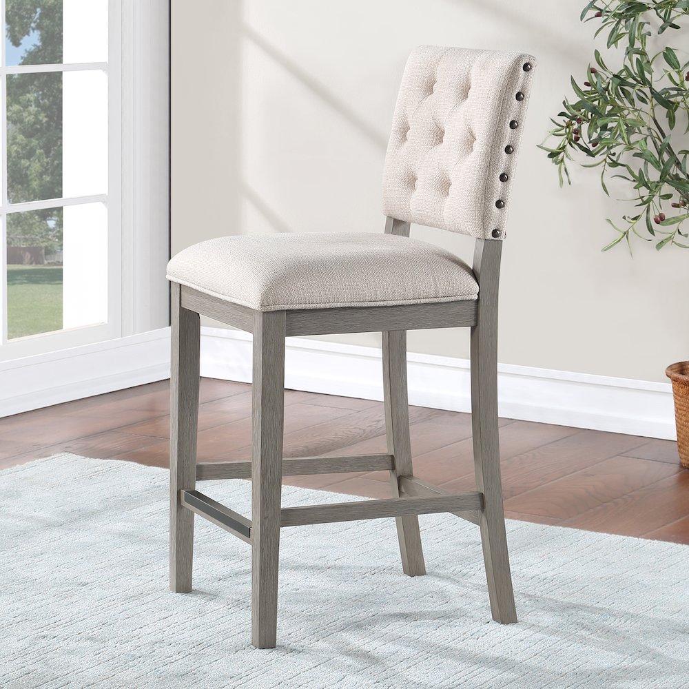 Lancaster 26" Stool - Quarry Grey. Picture 7