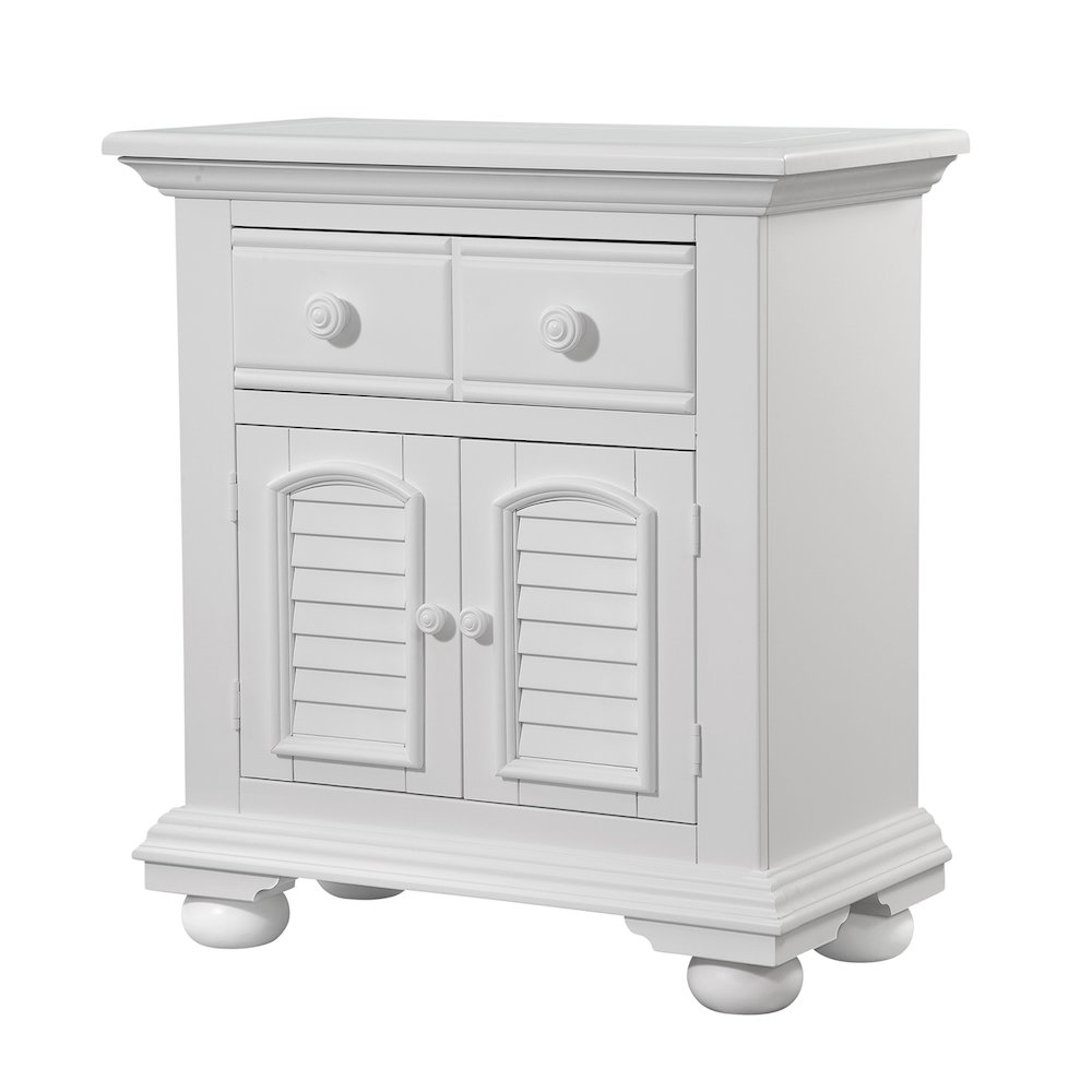 Cottage Traditions Nightstand - White Cottage. Picture 3