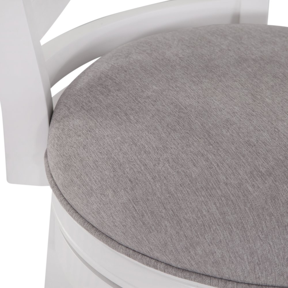 Belmont 30" Stool - White. Picture 4