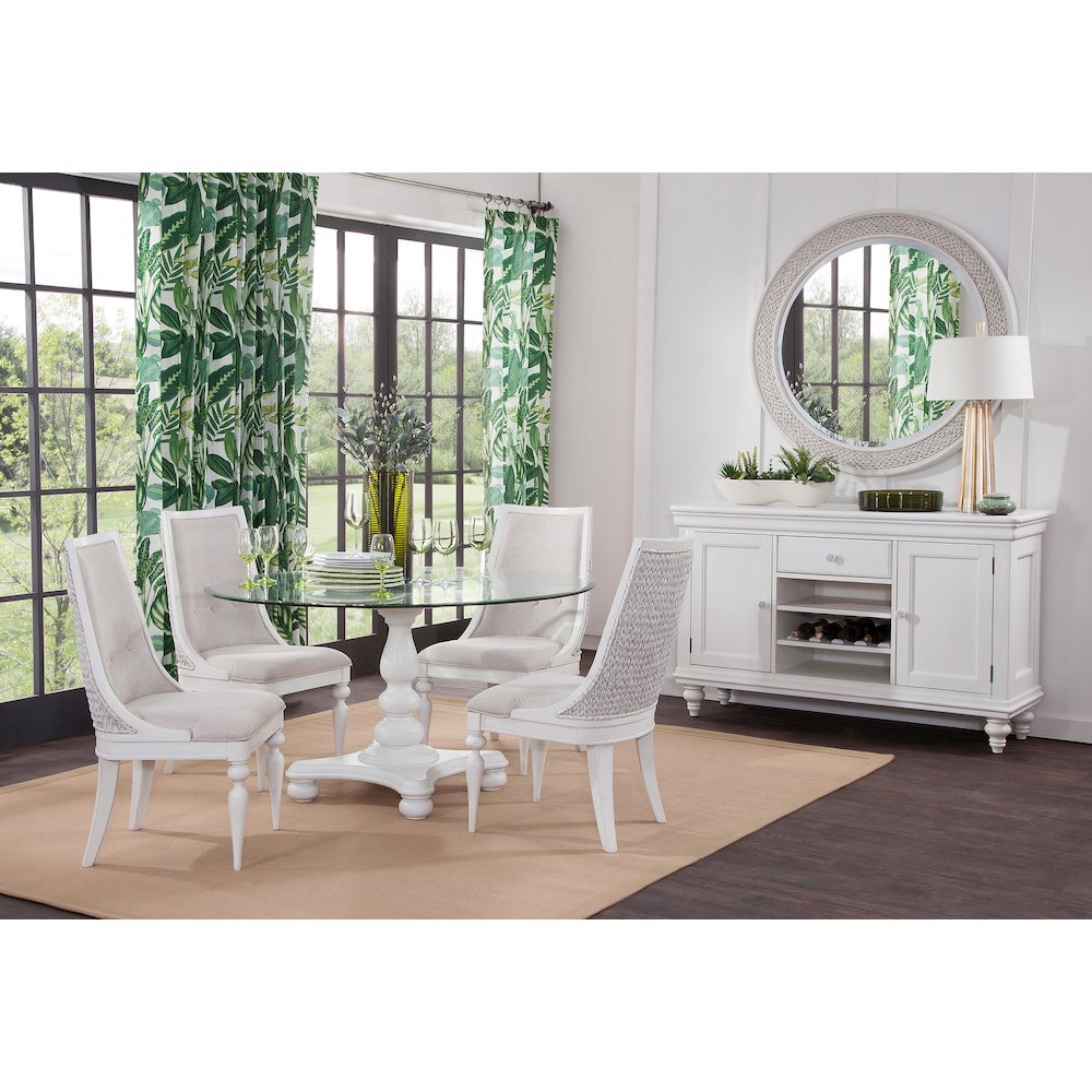 Rodanthe Server - Dove White. Picture 4