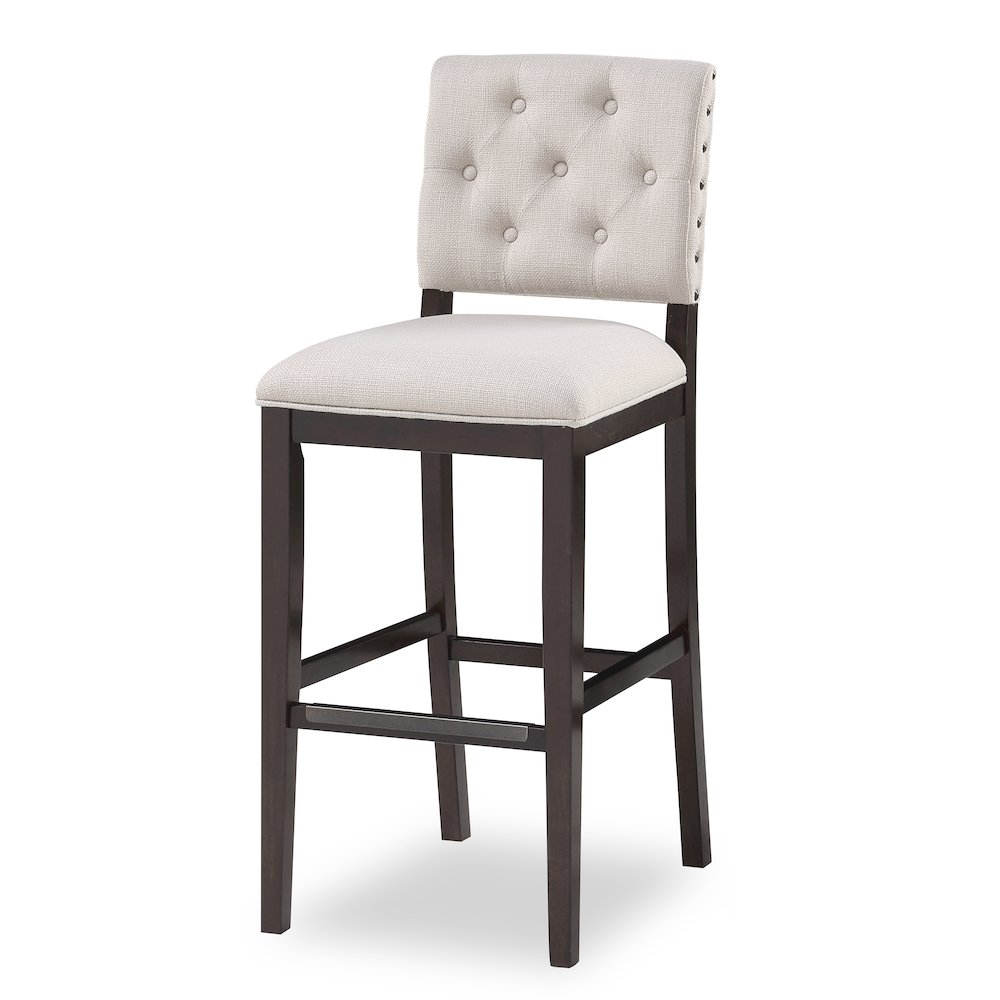 Evelyn 30" Stool - Walnut. Picture 1