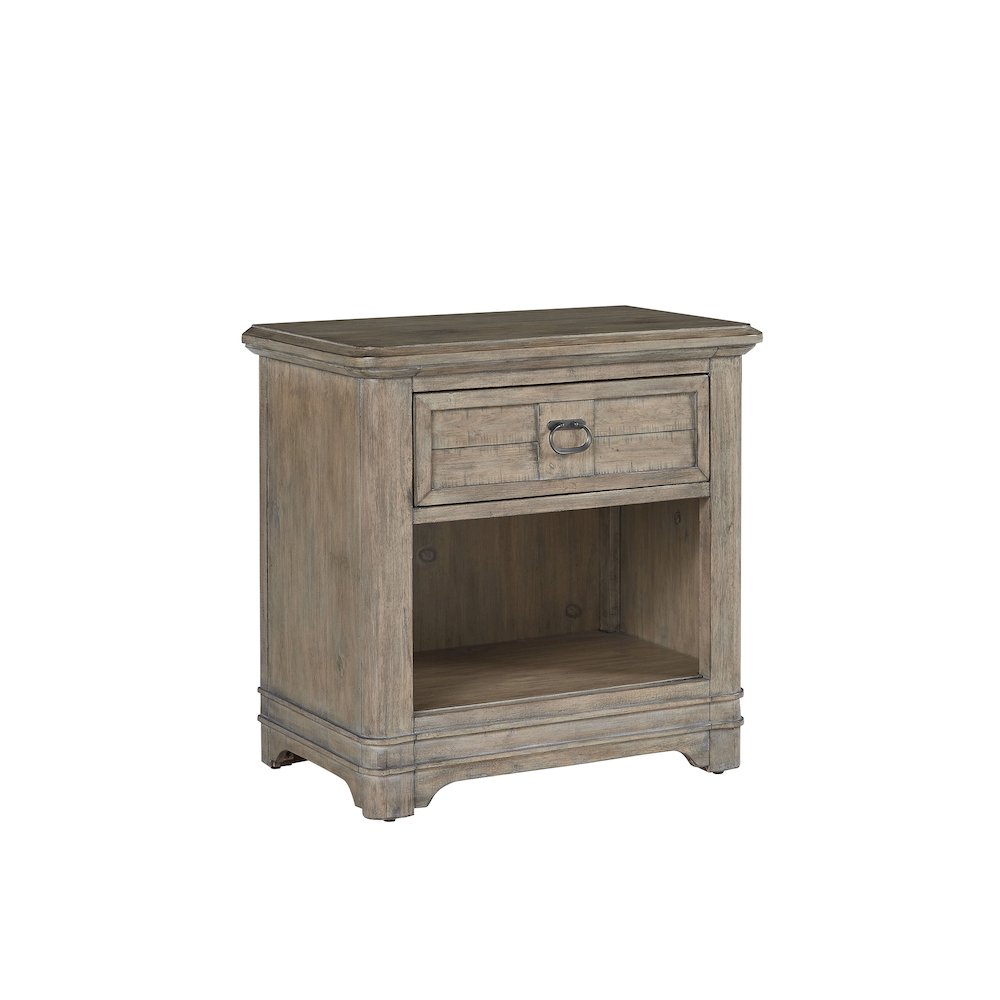 Meadowbrook 1-Drawer Nightstand - Sand. Picture 2