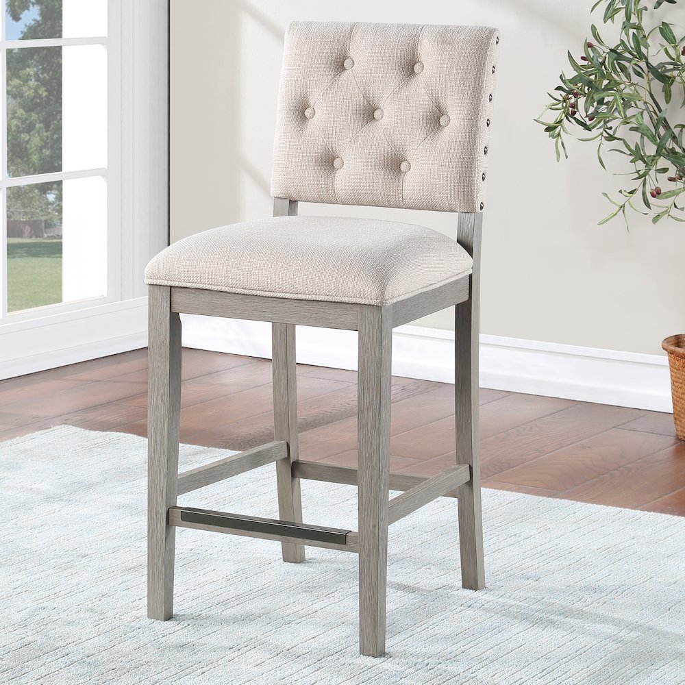 Lancaster 26" Stool - Quarry Grey. Picture 5