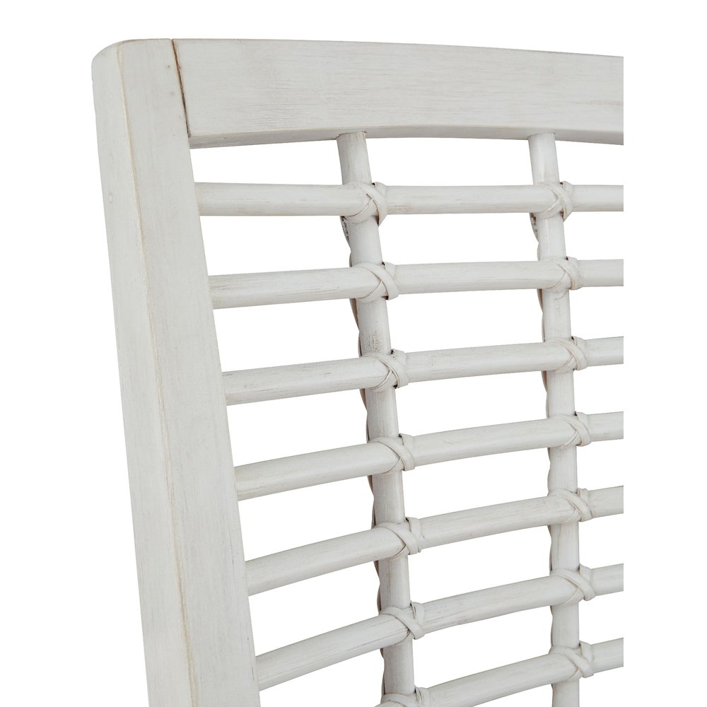 Beach Comber Bar Stool - Set of 2 - White. Picture 2