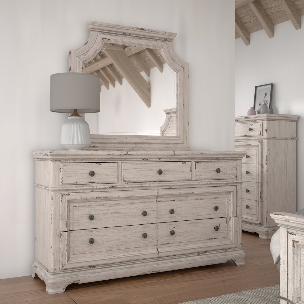 Providence Dresser - Antique White. Picture 4