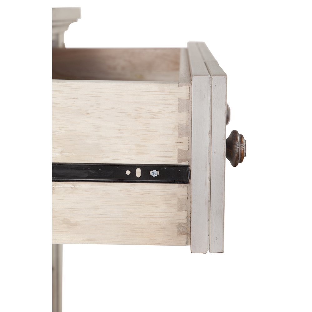 Sedona 5-Drawer Chest - Cobblestone White. Picture 3