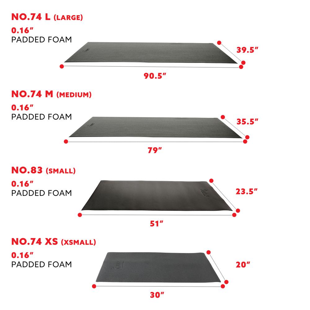 Sunny Health & Fitness Equipment Mat -Extra Small - NO. 074-XS. Picture 4