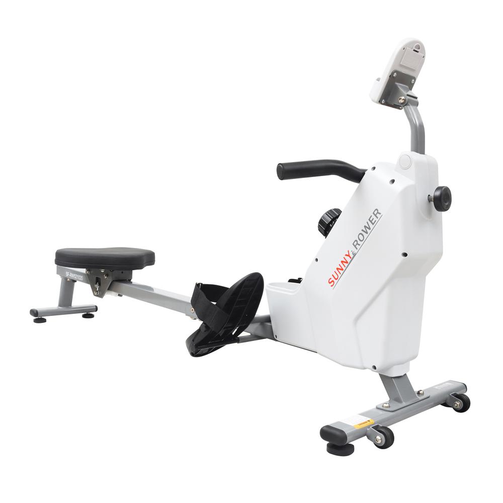 Sunny Health & Fitness SMART Compact Foldable Magnetic Rowing Machine with Bluetooth Connectivity - SF-RW521020. Picture 13