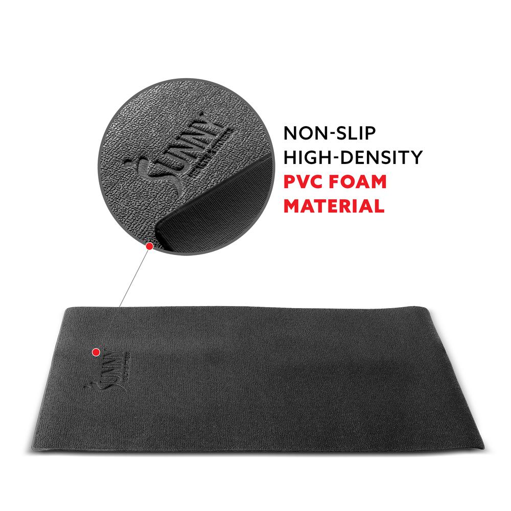 Sunny Health & Fitness Equipment Mat -Extra Small - NO. 074-XS. Picture 8