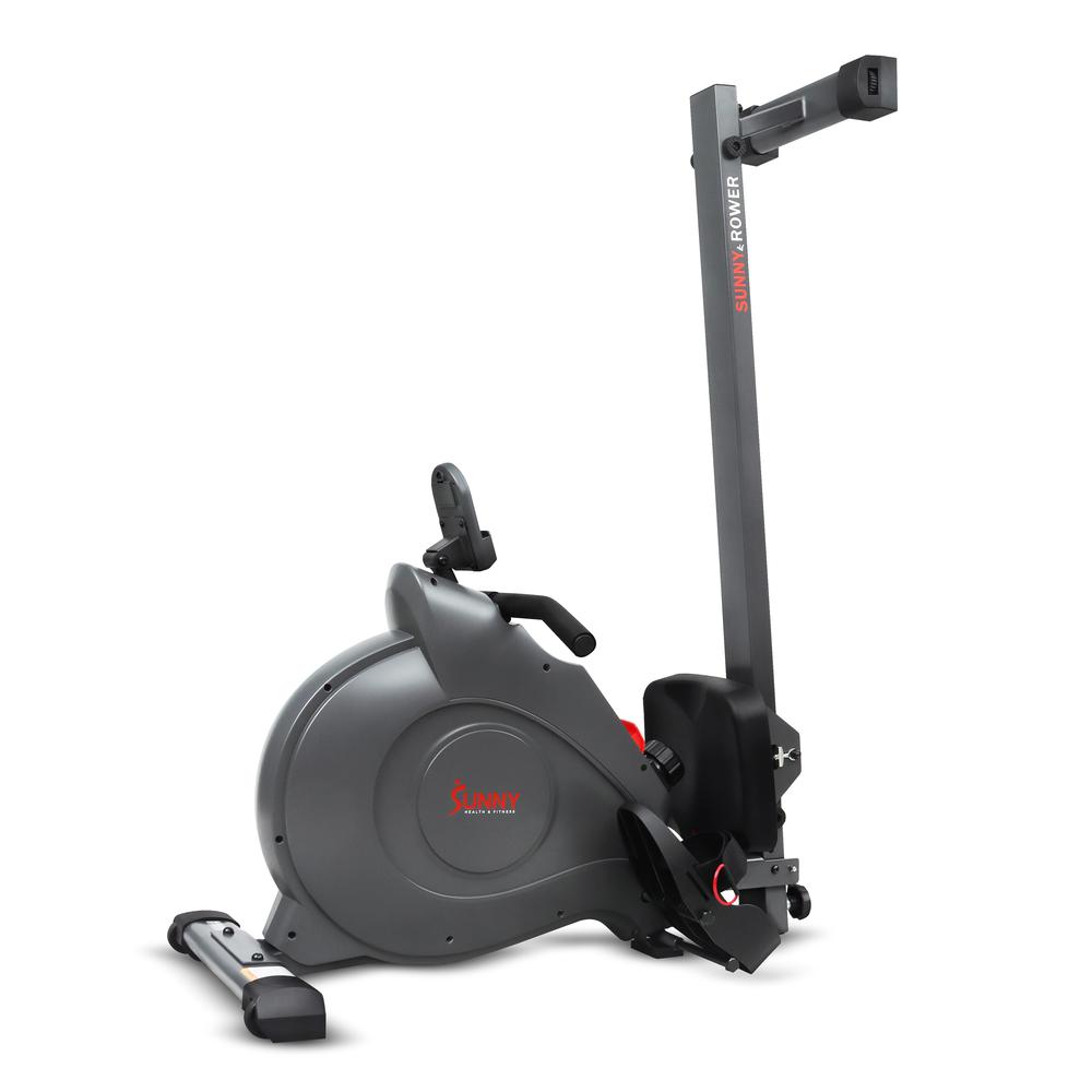Sunny Health & Fitness SMART Compact Foldable Magnetic Rowing Machine with Bluetooth Connectivity - SF-RW522016. Picture 7