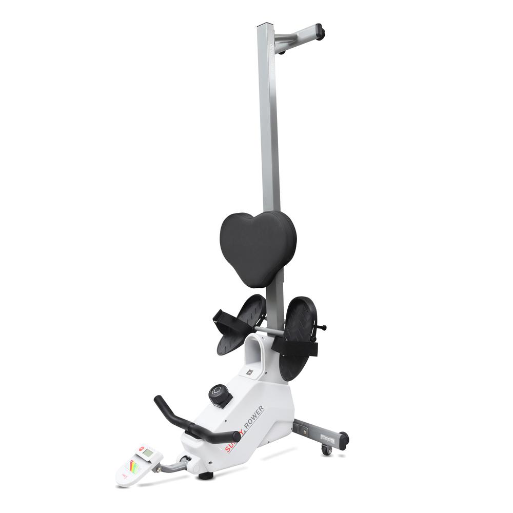 Sunny Health & Fitness SMART Compact Foldable Magnetic Rowing Machine with Bluetooth Connectivity - SF-RW521020. Picture 7