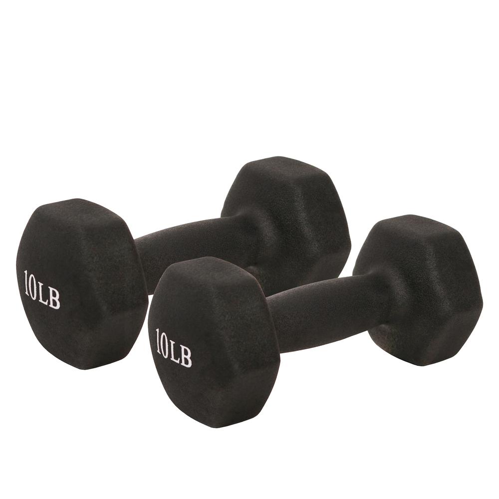Neoprene Dumbbell - 10lb (PAIR). Picture 1
