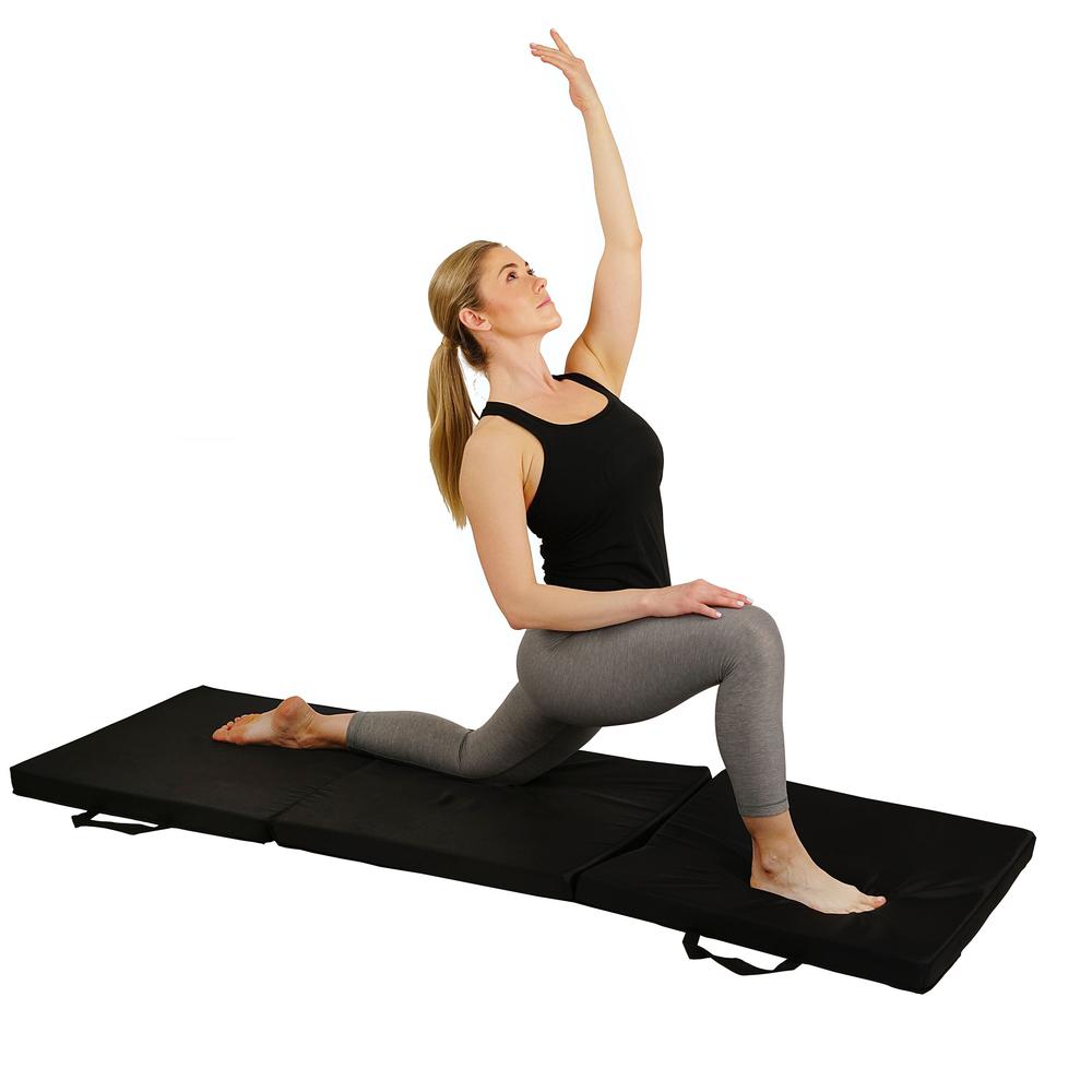 Tri-Fold Exercise Mat. Picture 1