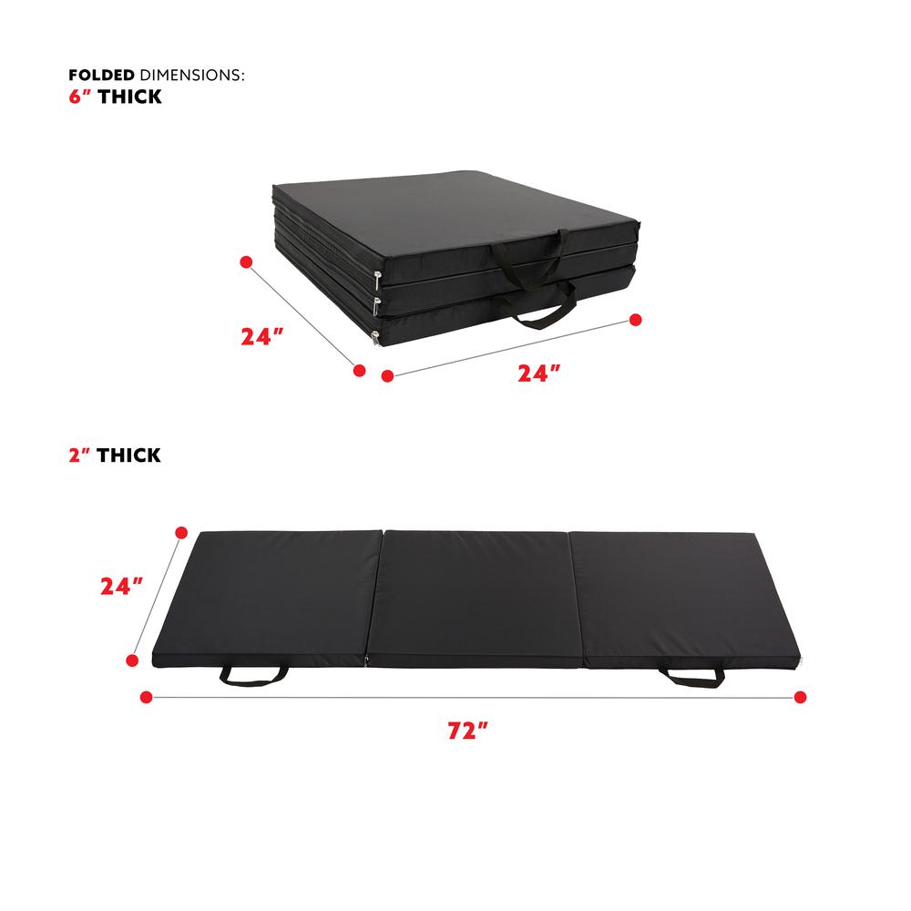 Tri-Fold Exercise Mat. Picture 4