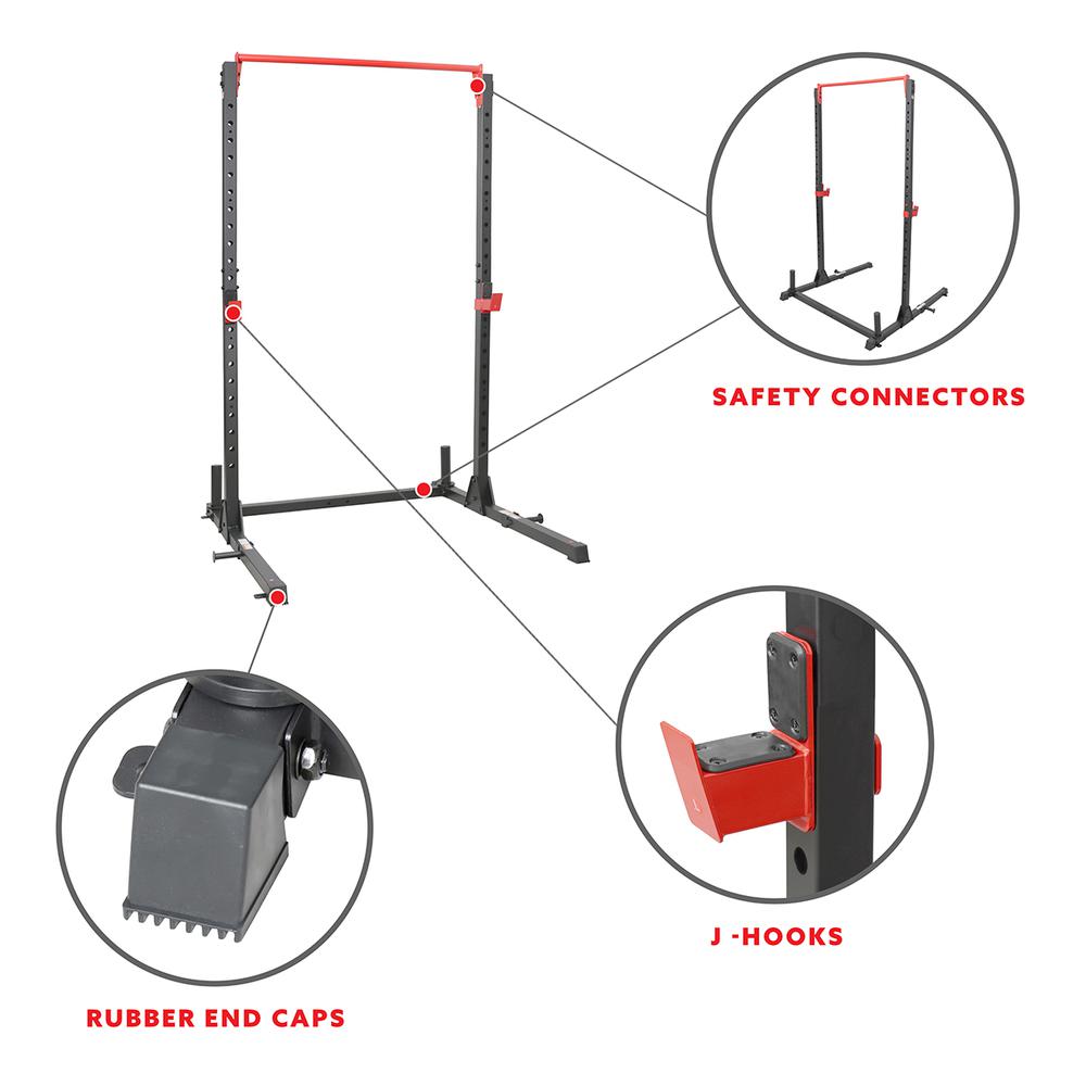 Sunny Health & Fitness Essential Power Rack - SF-XF920063. Picture 9