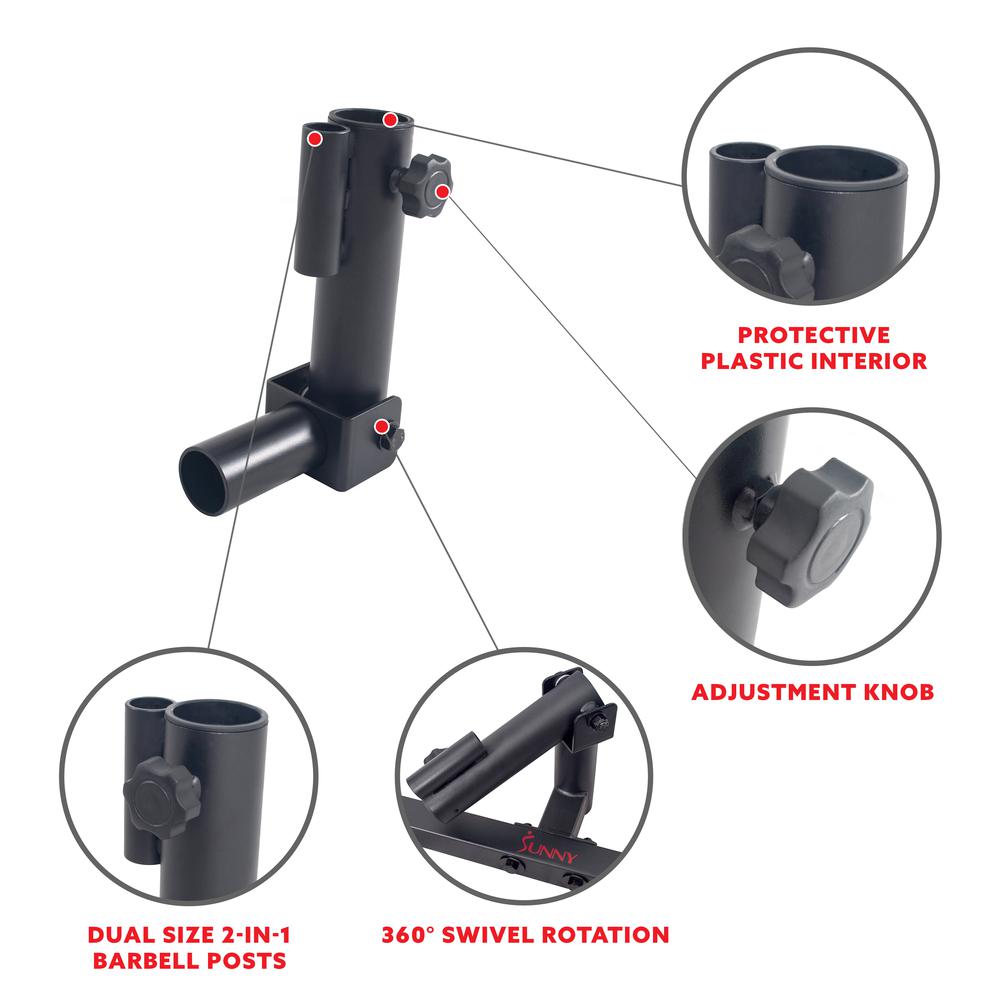Landmine Attachment for Power Racks and Cages. Picture 3