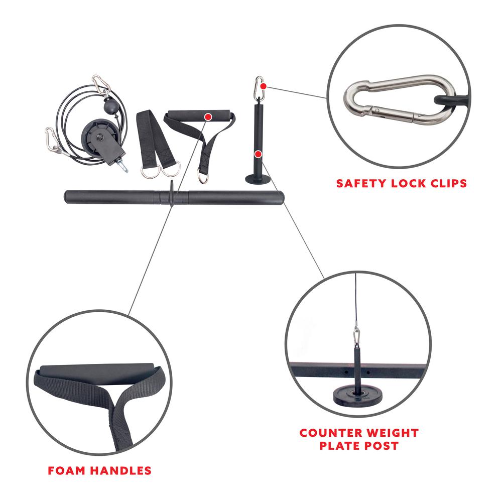 Lat Pull Down Attachment for Power Racks. Picture 3