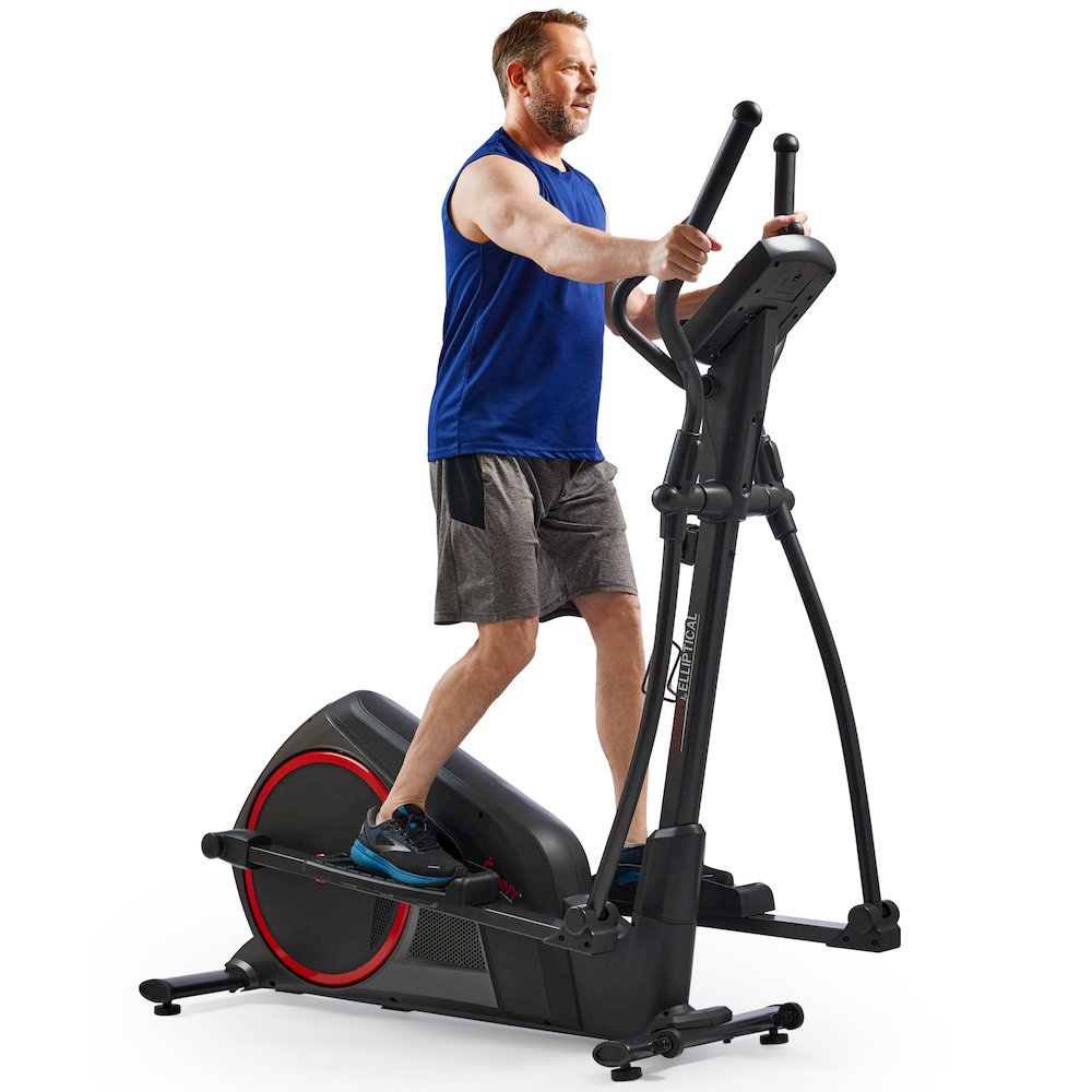 Smart 15-Level Magnetic Resistance Elliptical machine with Long Stride. Picture 3