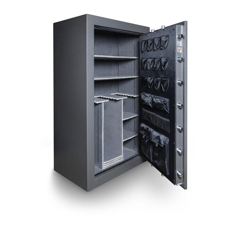 Black Hawk Gun Safe Series Hammered Gray. Picture 15