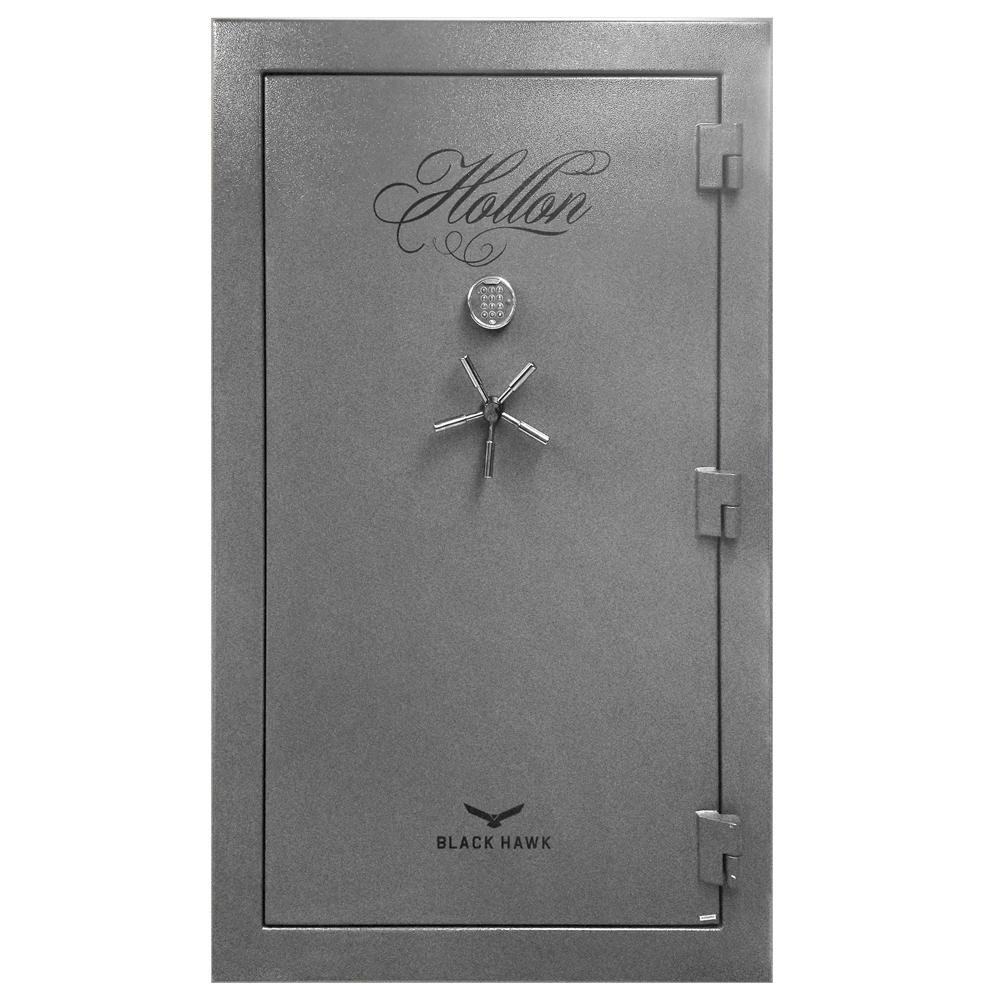 Black Hawk Gun Safe Series Hammered Gray. Picture 4