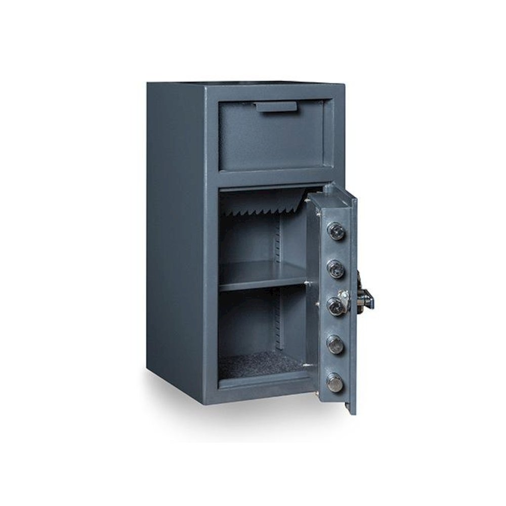 Depository Safe Gray. Picture 1