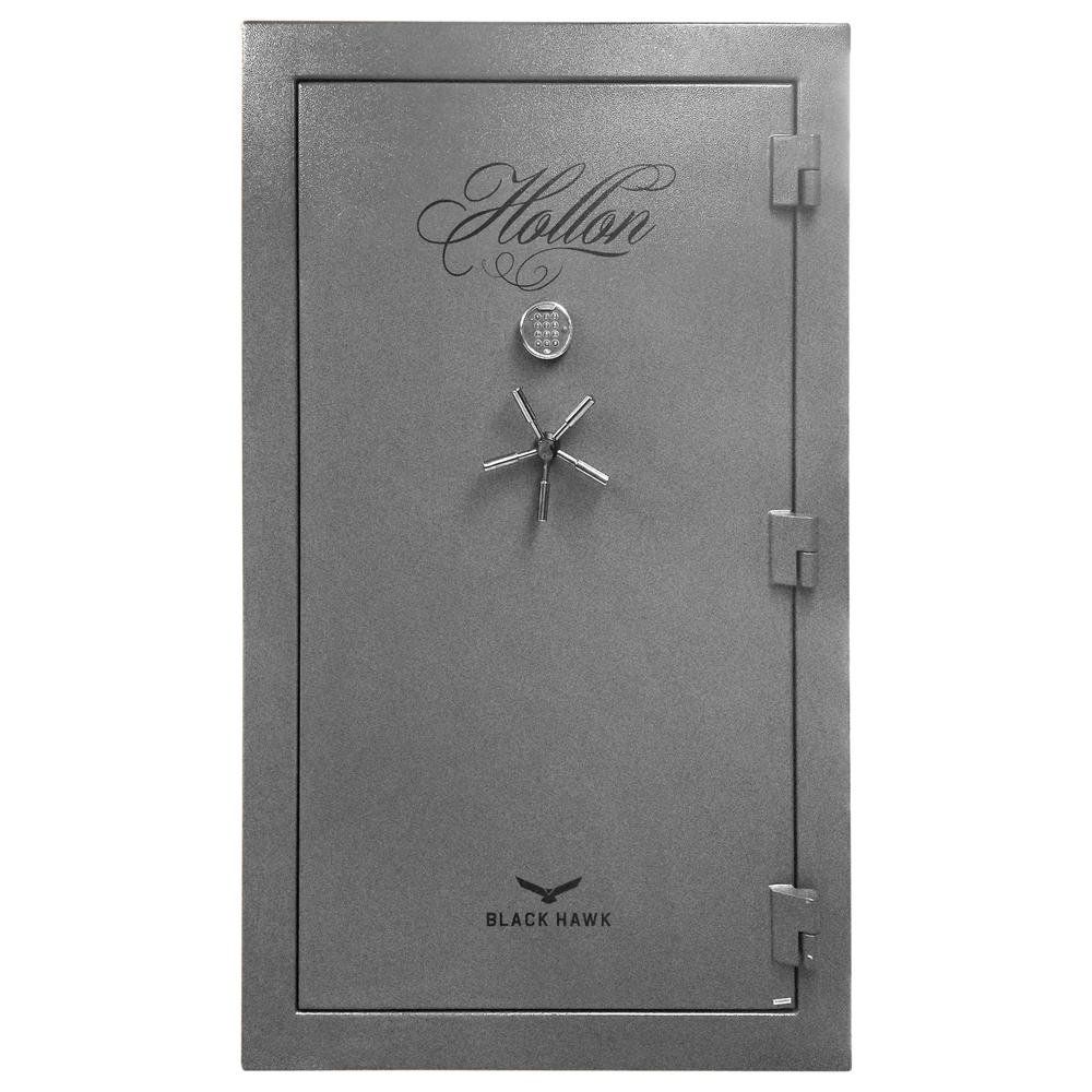 Black Hawk Gun Safe Series Hammered Gray. Picture 10