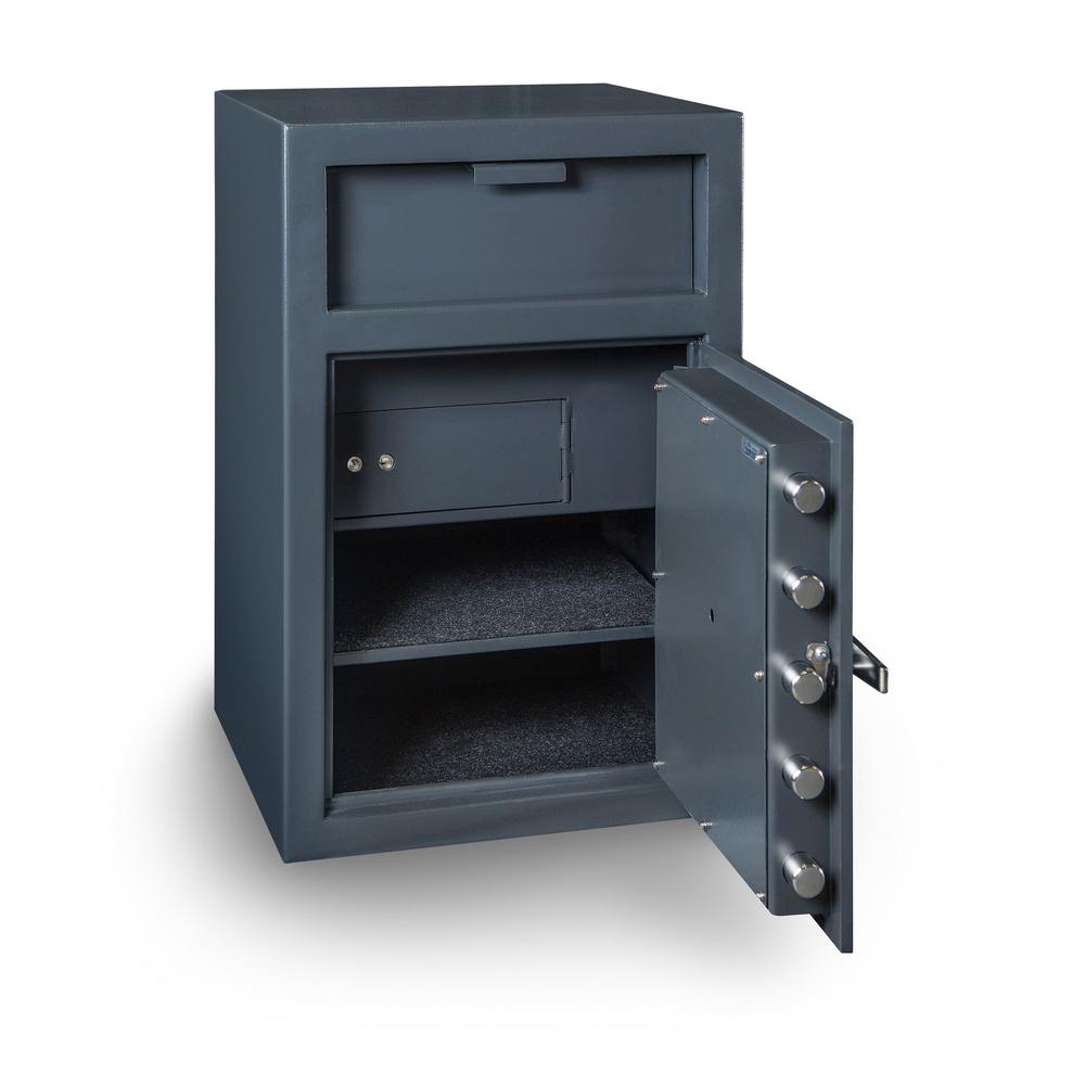 Drop Slot Safe Gray. Picture 4