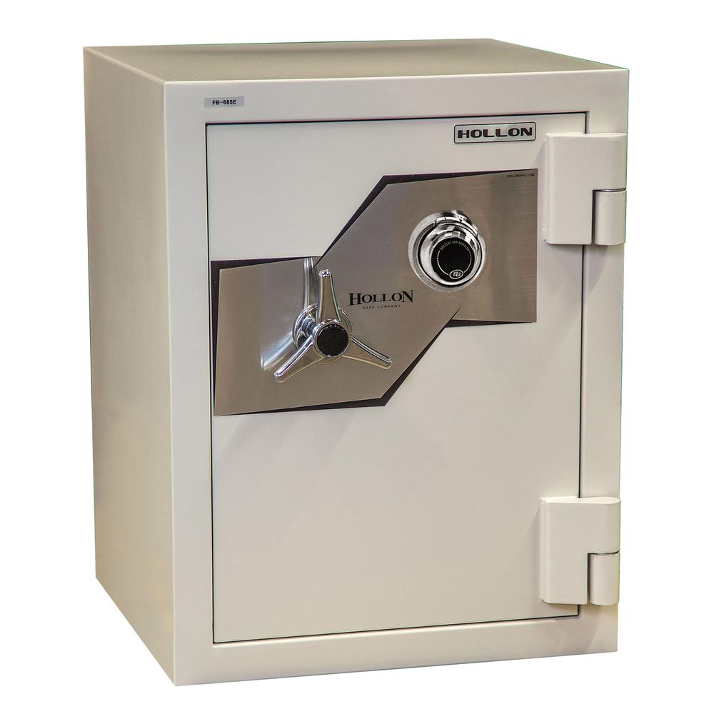 Fire and Burglary Safe White. Picture 5